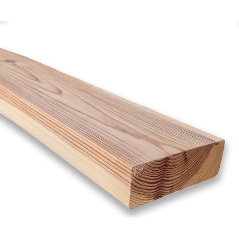 Trave in legno di pino naturale, sezione 4,5x12 cm, lunghezza 100 cm (1/5)