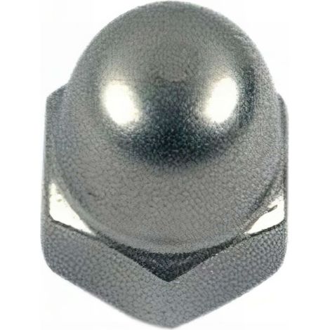 Ecrou borgne M4 mm INOX A4 - Boite de 200 pcs - EB04A4
