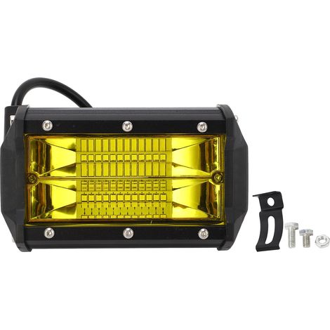 Lampe de travail LED 1800 lumens, projecteur de chantier et de conduite pour tension DC10V-30V, véhicules et ateliers (1/5)