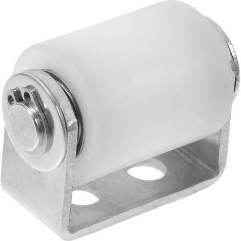 Guide De Rouleau Pour Portail Coulissant En Acier Inoxydable 1.93X1.50X1.06 Pouces Avec Support Intégré Et Roulements Silencieux Accessoire De Quincaillerie Pour Porte Coulissante (1/5)