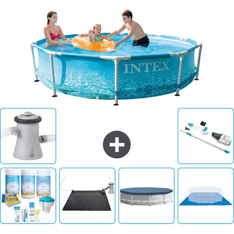 Intex Piscine Tubulaire Ronde - 305x76 cm - 7-pièces S20349 (1/5)