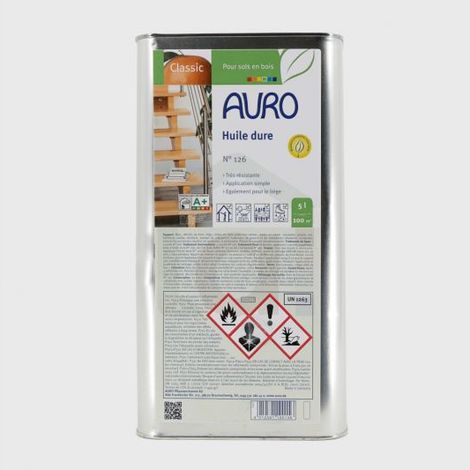 Huile dure pour sols n°126 AURO,