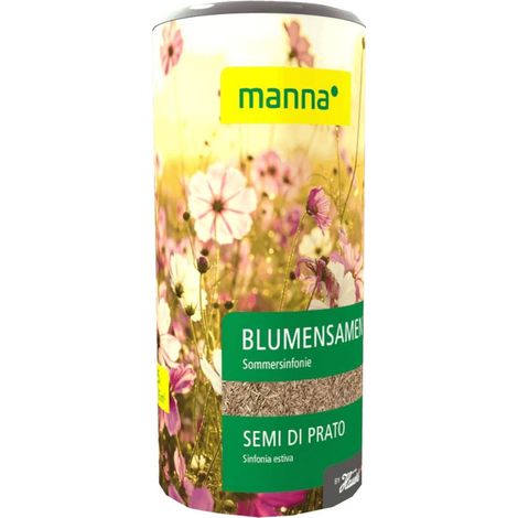 Manna Blumensamen Sommersymphonie 85 g Sommerblumen Wildblumen Blumenwiese