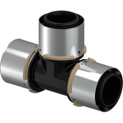 Uponor S-Press PLUS Press-T-Stück 1046391 50 x 50 x 50 mm, PPSU (1/2)