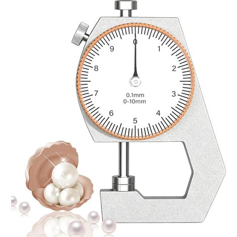 Appareil Mesureur D'Épaisseur Pour Tissu Plat et rond, avec précision,  Testeur D'Épaisseur Pour Le Et Le Carton pour atelier usine laboratoire studio tôle tube tuyau (1/5)