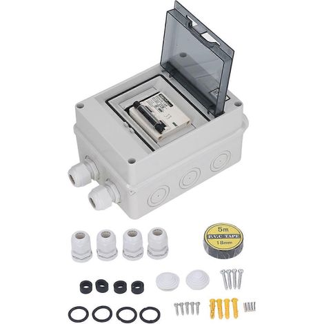 SG DC Miniatur-Leistungsschalter 2P 10A 1000V Trennschalter IP65 wasserdicht für Solar-PV-Systeme
