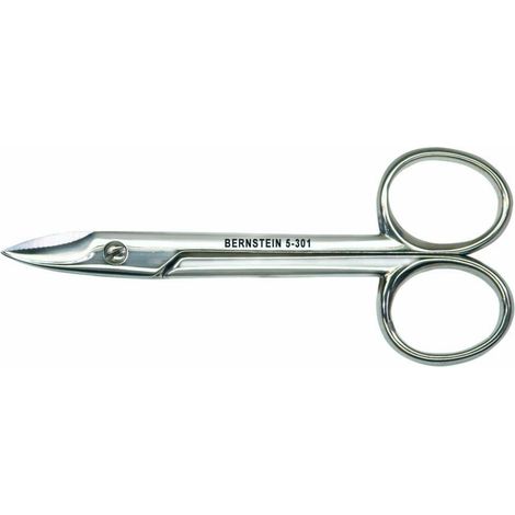 Bernstein Tools for Electronics 5-301 Blechschere 110 mm Chrom