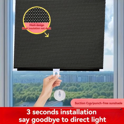 Pare-soleil multi-usages 45 x 125 cm  Protection solaire pour pare-brise de voiture et fenêtre de maison (1/5)
