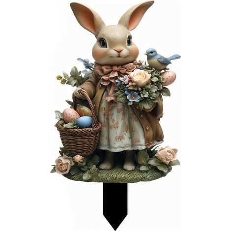 Figurine de plante en pot de fleurs à tête de fée étanche (1/5)