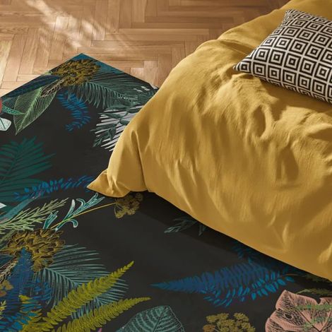 Tapis antidérapant - Jungle - vinyle - int./ext. - Multicolore - 50x120cm (1/5)