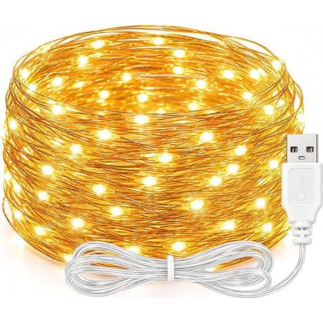 Guirlande lumineuse LED USB, 3 m, 30 LED, USB, pour intérieur (1/5)
