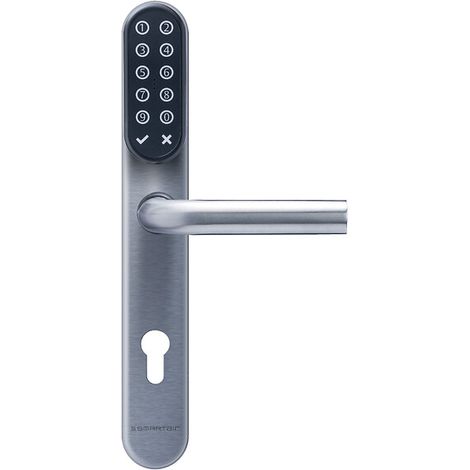 Garniture SMARTair i-max Stand Alone Desfire et clavier porte intérieure EA70 carré de 7 mm - ASSA ABLOY COTE PICARDE - BU ABLOY