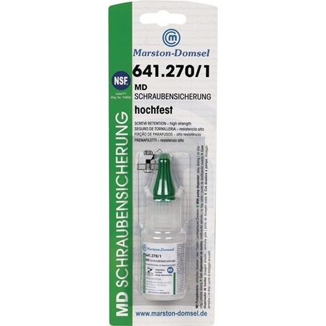 Freinage des filetages 641.270/1 20g hf.mv.vert S6 Bouteille MARSTON
