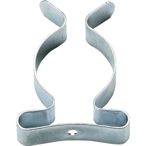 Federclip (Federklemme) Gartengerätehalter für ø 6-7 mm ideal als Besenhalter