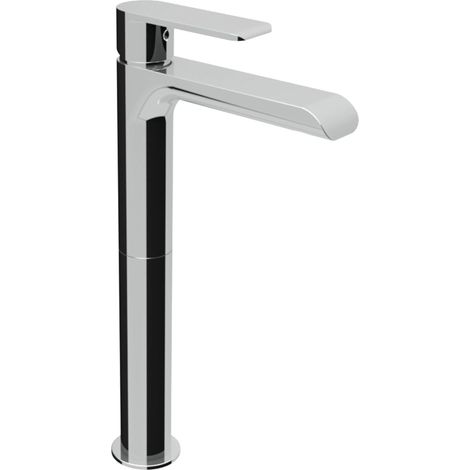 Teorema - Miscelatore Lavabo Alto Cromato Senza Scarico - Serie: Xs (1/2)