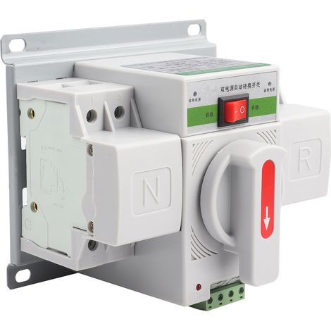 disjoncteur/inverseur automatique double alimentation 220 V 63 A 2P (1/5)