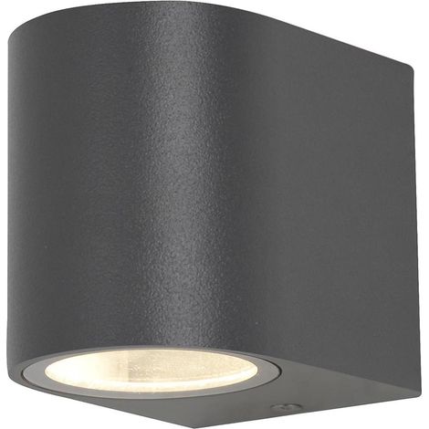 Litecraft Irwell Wall Light Outdoor Up or Down IP44 Rated GU10 Fitting - Black (1/5)