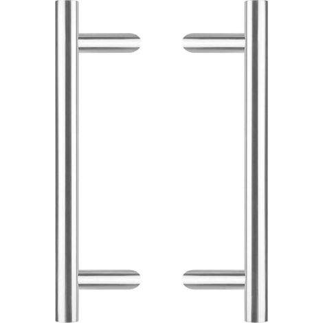 Poignées à cheville en forme de T Gripon incliné par paire 70cm en acier inoxydable - 0035.432842 (1/2)