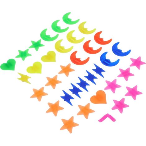 Perles à Rayons de Roue de Vélo en Plastique Lot de 2 Paquet 72 Pièces Décorations Pratiques et Colorées pour Accessoires de Vélo pour Décoration (1/5)