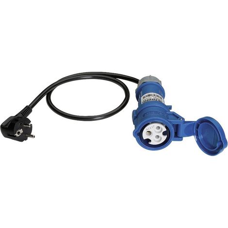Benning Adaptador de medida eléctrica azul preciso y seguro