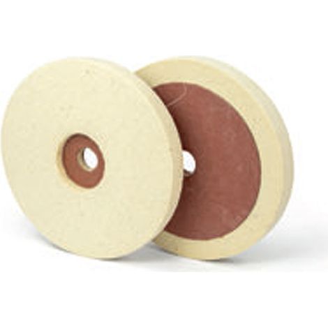 Disco in Feltro su Fibra 180x20x22 mm - Rosver - DFR1802022 - CONF. 1 pz