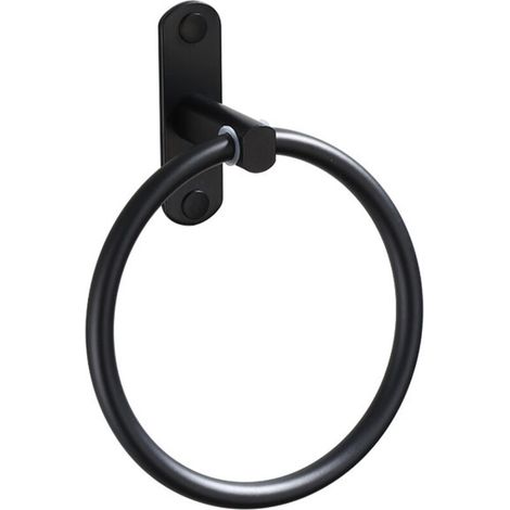 Anneau de Serviette de Salle de Bain Ventouse Porte-Serviette Support Mural Aluminium Porte-Serviette Anneau Porte-Serviette pour Salle de Bain Cuisine (1/5)
