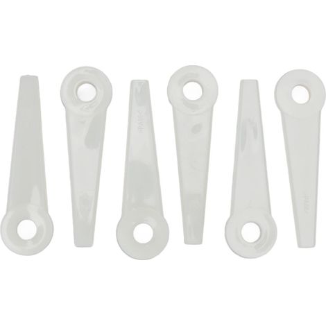 Set di 32 lame in plastica per tosaerba – tagliafili – ricambi portatili e pratici – accessori per testine di taglio erba