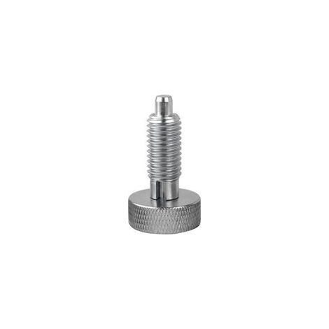 Lot de 2 pistons à ressort rétractables en acier inoxydable, poignée de verrouillage à dégagement rapide avec poignée moletée M8 (1/5)
