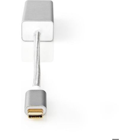 Convertissez un port USB-A en port RJ45 avec cet adaptateur USB 3.2 Gen 1. Cela vous permet d'établir une connexion réseau.br (1/3)
