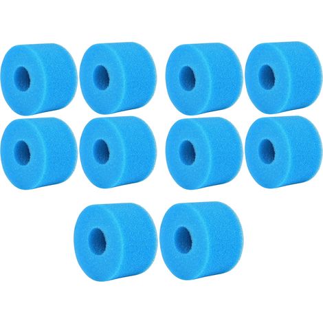 CCYKXA Éponge Filtrante Type S1, Cartouche de Filtre en Mousse, Mousse pour Filtre Piscine, Réutilisables et Lavables, Filtre en Mousse pour Spa, Piscine