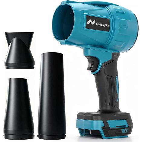Souffleur Feuille, Compatible avec 18V, 32000 TR/Min, Souffleur Batterie, Pression 500g, pour Enlever Feuilles, Neige, Poussière (sans Batterie) (1/5)