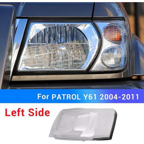 Applicable au cache de phare avant gauche des Nissan Patrol Y61 (2004-2011) (1/4)