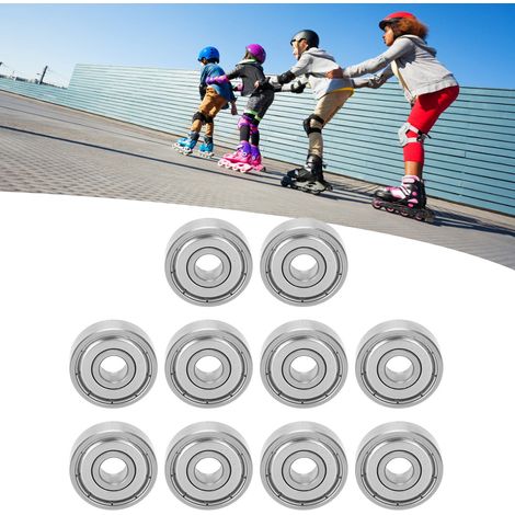 10 Pièces Roulements à Billes Acier Inoxydable S626Z 6x19x6mm pour Patins à Roulettes (1/5)