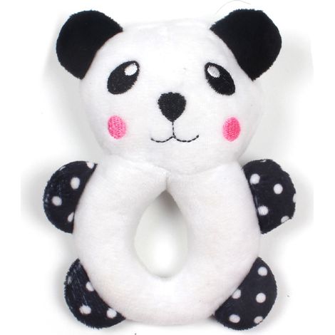 Peluche Chien Mignonne Forme Animale Peluche Animale pour Soulager l'ennui et l'anxiété (Panda qui grince des dents) (1/5)