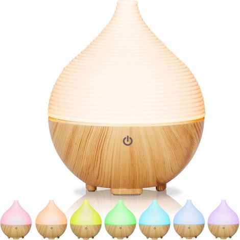 Diffuseur Huiles Essentielles, 160ML Diffuseur Arômes, Diffuseur avec Arrêt Automatique pour Salon, Chambre, Yoga, Massage (1/5)