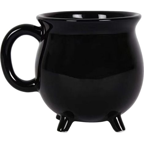 Mug Halloween Grand Bol Décoratif De Style Vintage en Céramique Décorations De Fête Tasse À Infusion Halloween Pour Latte Cappuccino Lait Déco Salon Cuisine Bureau Étagère Maison Hantée (1/5)