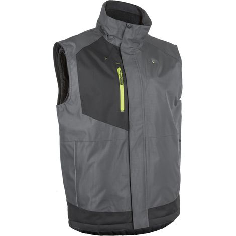 Gilet da lavoro in pile senza maniche AZUKI - Antracite 2XL - 56/58 (1/3)