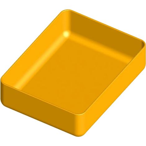 Boîte en polypropylène 117 x 90 h 32 mm pour organiseur en plastique Art Plast de L372 x P314 x H40 mm (1/2)