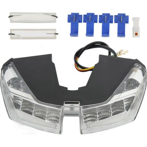 Luci freno, fanali posteriori e indicatori di direzione per motociclette Ducati Hypermotard, con grado di protezione IP67 contro l'acqua, compatibili con la sostituzione delle luci esistenti. (1/5)