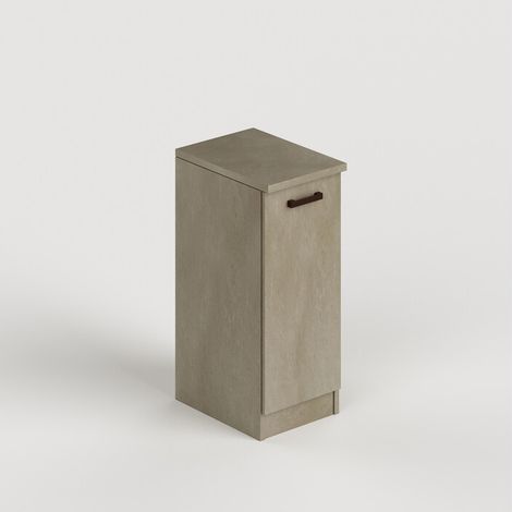 LAUNDRY BASE 1A 35X50X85,5 CM ARGILLA- 1,0 pz