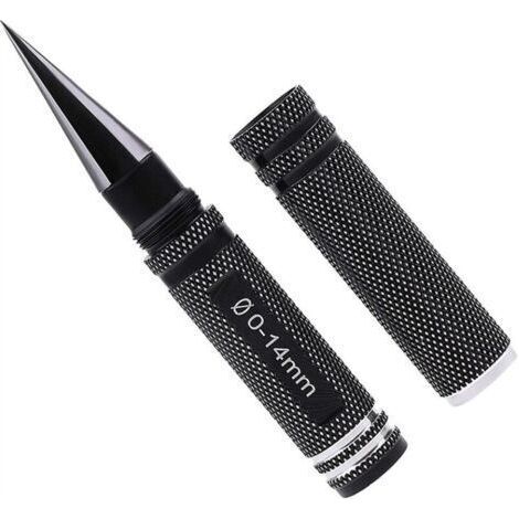 Trou Perforateur Carrosserie Shell Ouvre-Trou Alésoir Extensible Perceuse Outil de Bricolage avec Indicateur de Taille (1/5)