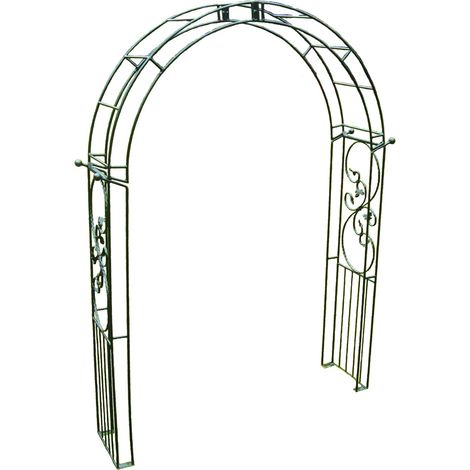 Imperial Traditional Arch (Including Ground Spikes) Bare Metal/Ready to Rust - Steel - L43.2 x W170.1 x H256.4 cm