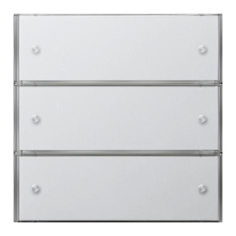 Gira Sens.a sfioram.3 Comfort 3f KNX Interruttore a superficie bianco puro [2033112], 2033 112