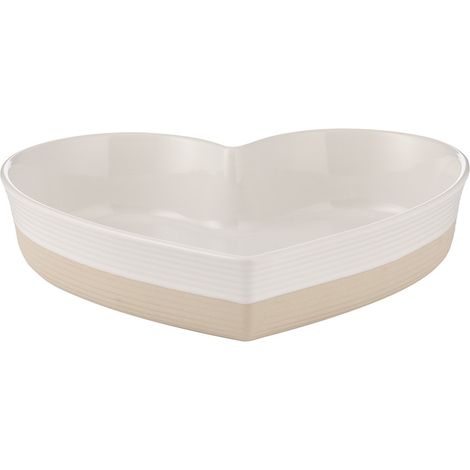 Backform 28 cm Rustikales Herzmotiv / Mason Cash (1/5)