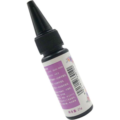 25g Black UV Resin for Crafts and Jewelry Hard Adhesive Glue