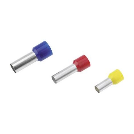 EMBOUT SIMPLE DEXTRÉMITÉ DE CÂBLE CIMCO 18 0992 0.34 MM² X 7 MM PARTIELLEMENT ISOLÉ ROSE 100 PC(S) (1/2)