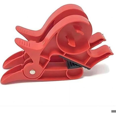 Distributeur Pour Ruban Adhesif - Portable - ABS - Rouge - 2 Unites (1/4)
