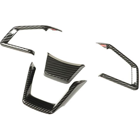 Cache de remplacement pour le cadre du volant (style fibre de carbone) pour Subaru Forester, Outback, Impreza, Crosstrek, XV et Legacy (1/5)
