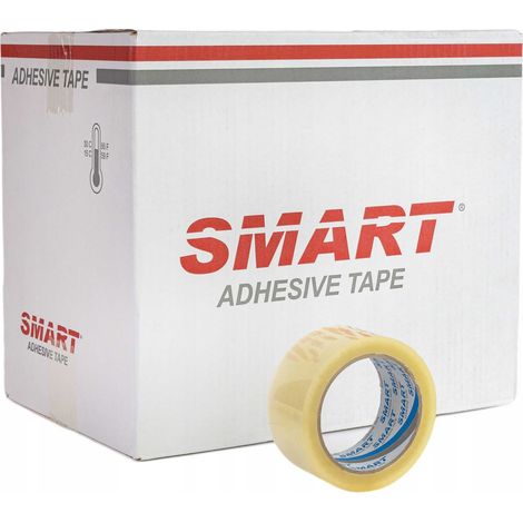 SMART Transparentes Acryl-Verpackungsband 48/60y - 36 Stück.