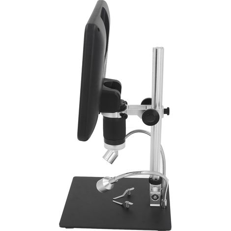 10,1-Zoll-LCD-Digitalmikroskop mit LED-Beleuchtung, HD-Kamera (260-fache Vergrößerung, 2 MP) und Videorekorder für industrielle Reparaturen (1/5)